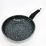 Надійна сковорода для дому Unique UN-5103-22 22 см, Сковорода для індукційного приготування PA-14, фото 8