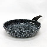 Сковорода антипригарна індукційна, Сковорода з антипригарним покриттям для газової плити MD-28, фото 2