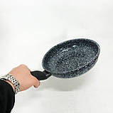 Сковорода антипригарна індукційна, Сковорода з антипригарним покриттям для газової плити MD-28, фото 8