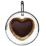 Ексклюзивна чашка з подвійними стінками Con, Склянки для чаю подвійні, Чашка з подвійним дном HQ-58, фото 5