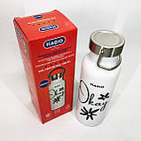 Термос для чаю помповий Magio MG-1041W 500 мл, Термос-глечик для чаю Термочашки гарячих напоїв AB-50, фото 5