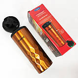 Гарячий термос для чаю, Стильний компактний термос, Термочашки для гарячих напоїв YC-21, фото 4