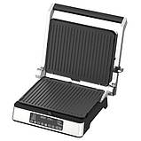 Притискний гриль для булочок і сендвічів Magio MG-356 2400 Вт, Складаний електричний гриль притискний MT-60, фото 7