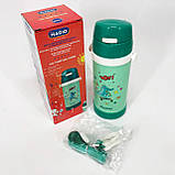 Термос з вакуумним утриманням тепла, Термос питний для гарячих напоїв питний туристичний JP-70, фото 2