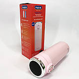 Пляшка-термос з датчиком температури, Термос з датчиком температури якісний, Гарячий термос для чаю XE-76, фото 7