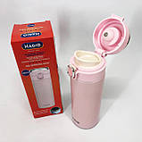 Пляшка-термос з датчиком температури, Термос з датчиком температури якісний, Гарячий термос для чаю XE-76, фото 8