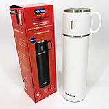 Побутовий термос домашній для дому MAGIO MG-1046W 0.5 л, Вакуумний термокружка термос YI-87, фото 5