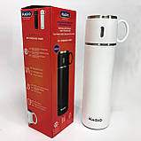 Побутовий термос домашній для дому MAGIO MG-1046W 0.5 л, Вакуумний термокружка термос YI-87, фото 9
