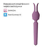 Інтерактивний вібромасажер з підігрівом Svakom Emma Neo 2, потужний, насадка-вушка, 5+1 режим - SX1277, фото 2