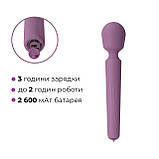 Інтерактивний вібромасажер з підігрівом Svakom Emma Neo 2, потужний, насадка-вушка, 5+1 режим - SX1277, фото 8