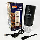 Кавомолка для перцю, Електрична турка для справжнього смаку кави, Роторна кавомолка ножова NP-55, фото 6