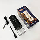 Кавомолка для перцю, Електрична турка для справжнього смаку кави, Роторна кавомолка ножова NP-55, фото 7