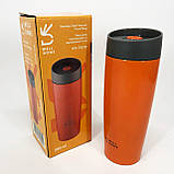 Класичний термос для чаю і кави, Термос для гарячого чаю, Топ кращих термосів Якісний дому JU-98, фото 6
