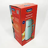 Термос для напоїв на спеку Magio, Термос питний туристичний Стильний компактний Баночка-термос OV-39, фото 10