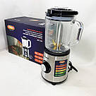 Якісний подрібнювач зі скляною чашею MAGIO, Побутовий подрібнювач продуктів для дому TQ-97, фото 3