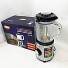 Якісний подрібнювач зі скляною чашею MAGIO, Побутовий подрібнювач продуктів для дому TQ-97, фото 6