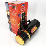 Термос для гарячих напоїв чаю, Термос для чаю помповий Хороший термос металевий WN-44, фото 7