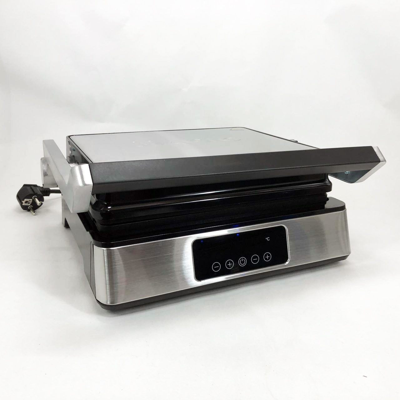 Гриль електричний MAGIO MG-355, Гриль контактний подвійний гладкий двосторонній контактний CJ-29, фото 1
