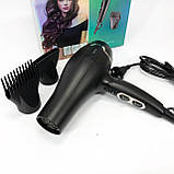 Фен з іонізацією для укладання, Фен для різних типів волосся Професійний об'єму PA-38, фото 5