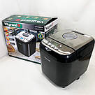 Електрична побутова хлібопічка ViLgrand, Електр Домашня випічка хлібопічка з РК-дисплеєм DI-98, фото 9