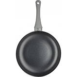 Сковорода з антипригарним покриттям, Сковорода для приготування на будь-якій плиті PL-56, фото 2