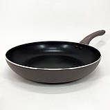 Надійна сковорода з антипригарним покриттям WELL DONE WD-1016B 26 см, Сковорода фірмова XC-85, фото 3