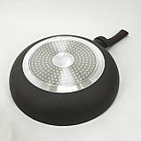 Надійна сковорода з антипригарним покриттям WELL DONE WD-1016B 26 см, Сковорода фірмова XC-85, фото 5