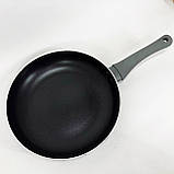 Сковорода алюмінієва з антипригарним покриттям WELL DONE WD-1014W 24 см, Сковорода зручна на кухню UV-91, фото 6