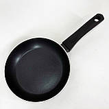 Алюмінієва каструля-сковорода Con, Сковорода глибока для дому, Сковорода зручна для приготування EG-54, фото 5