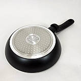 Алюмінієва каструля-сковорода Con, Сковорода глибока для дому, Сковорода зручна для приготування EG-54, фото 7