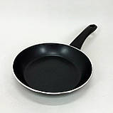 Алюмінієва каструля-сковорода Con, Сковорода глибока для дому, Сковорода зручна для приготування EG-54, фото 10