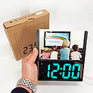 Годинник настільний цифровий електронний led DS-6608, Класичний настільний годинник YS-37, фото 5