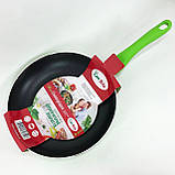 Сковороди хорошої якості Con, Зручна у використанні сковорода, Сковорода алюмінієва поглиблена AD-82, фото 3