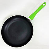 Сковороди хорошої якості Con, Зручна у використанні сковорода, Сковорода алюмінієва поглиблена AD-82, фото 5