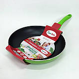 Сковороди хорошої якості Con, Зручна у використанні сковорода, Сковорода алюмінієва поглиблена AD-82, фото 6