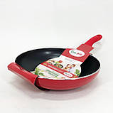 Зручна сковорода для дому Con, Довговічні сковорідки, Практична сковорода для кухні WR-70, фото 5