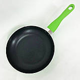 Сковорода зручна для кухні Con Brio CB-2014 20 см, Сковорода з товстим дном, Якісні кухонні сковорідки RX-92, фото 5