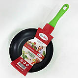 Сковорода зручна для кухні Con Brio CB-2014 20 см, Сковорода з товстим дном, Якісні кухонні сковорідки RX-92, фото 7