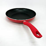 Сковорода алюмінієва з антипригарним покриттям Con, Сковороди без масла, Сковорода кухонна для кухні GA-22, фото 8