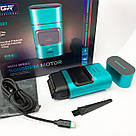 Електронна бритва для бороди VGR V-307, Портативна чоловіча професійна бритва, Бритви електричні XA-24, фото 4