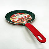 Пательня для дому, Зручна сковорідка для будинку, Довговічні пательні, Сковорідка зручна на кухню YK-75, фото 2