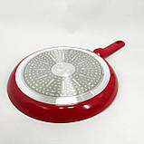 Пательня для дому, Зручна сковорідка для будинку, Довговічні пательні, Сковорідка зручна на кухню YK-75, фото 10