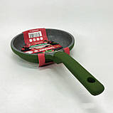 Сковорода антипригарна з високими бортами, Сковорода кухонна для кухні без рослинної олії UK-64, фото 10