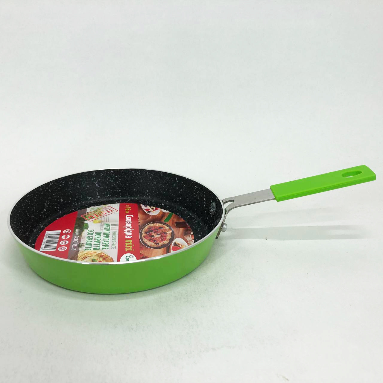 Сковорода гриль зручна Con Brio CB-1614 16 см, Сковорода для порційного приготування XJ-26, фото 1