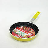 Сталева повітряна сковорода для смаження без масла Con, Сковорода надовго з легкого алюмінію HN-55, фото 2