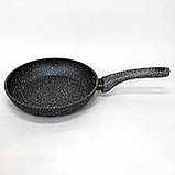 Сковорода для любителів готувати Con Brio CB-2011 20 см, Сковорода без рослинної олії YV-57, фото 2