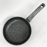 Сковороди з покриттям від пригорання Con Brio СВ-1811 18 см, Сковорода для запікання в духовці BY-51, фото 6