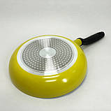 Сковорода з антипригарним покриттям внутрішньої поверхні Magio, Сковорода для варіння AG-94, фото 4