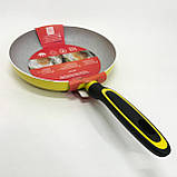 Сковорода з антипригарним покриттям внутрішньої поверхні Magio, Сковорода для варіння AG-94, фото 6