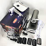 М'ясорубки хорошої якості MAGIO, Томатна м'ясорубка, Електром'ясорубка для кухні Топ 'ясорубок CZ-94, фото 4